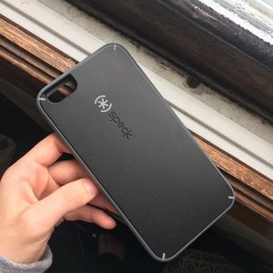 black speck case